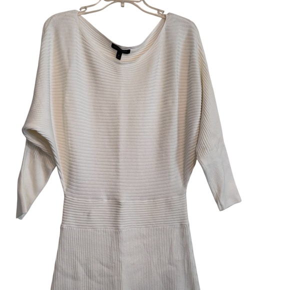 Banana Republic Cream Sweater Maxi Dress With Slit - Picture 3 of 7